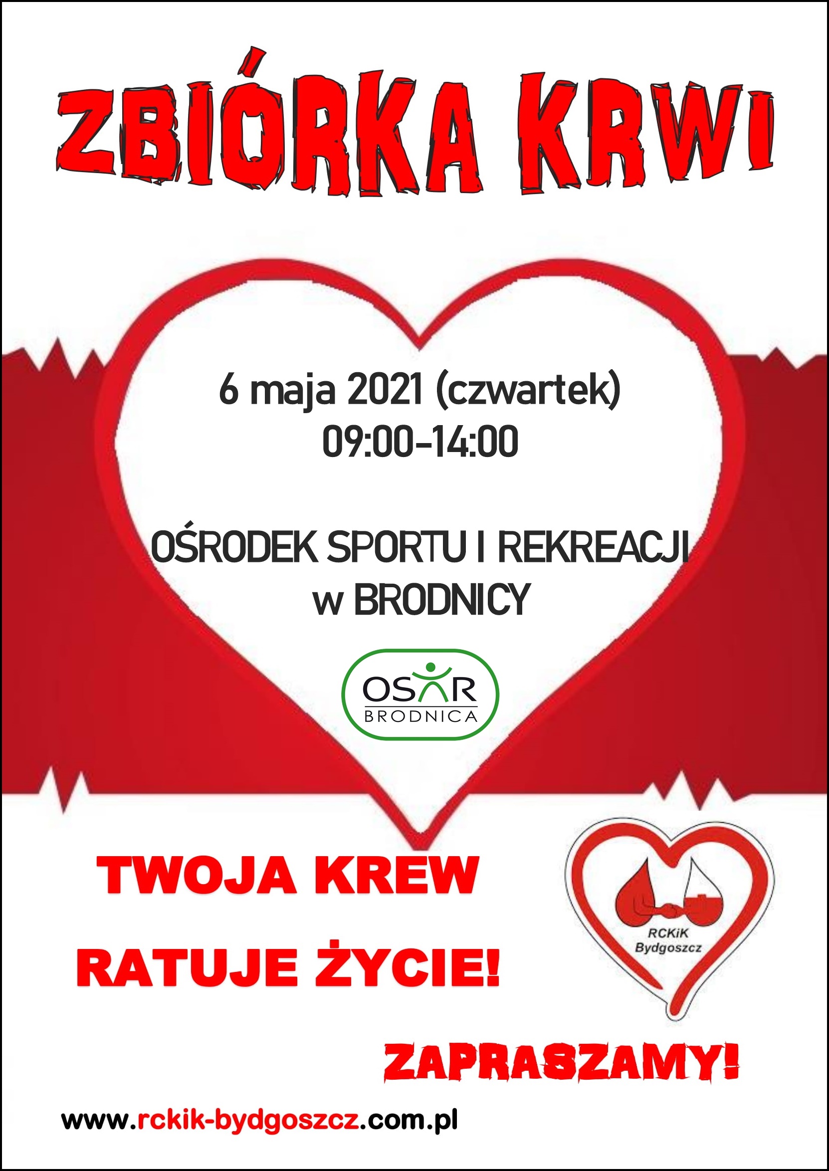 TWOJA KREW RATUJE ŻYCIE❣️ ZAPRASZAMY NA ZBIÓRKĘ KRWI❣️