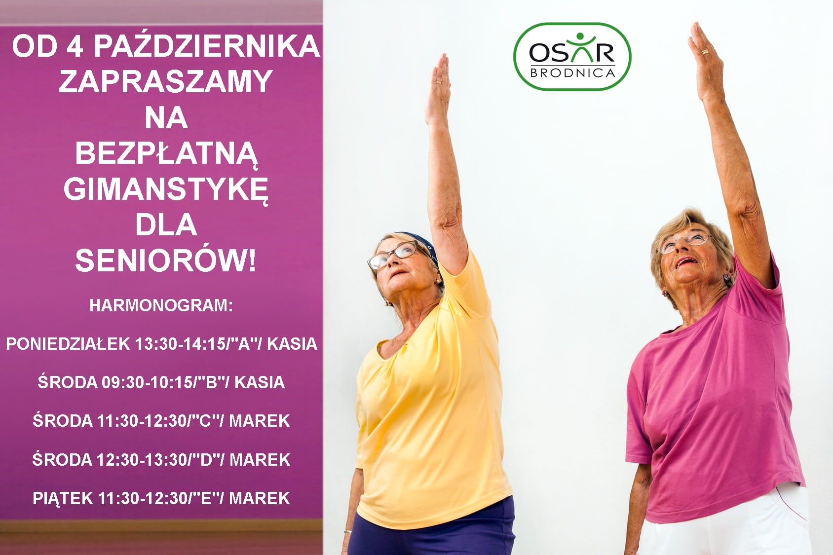 GIMNASTYKA DLA SENIORA