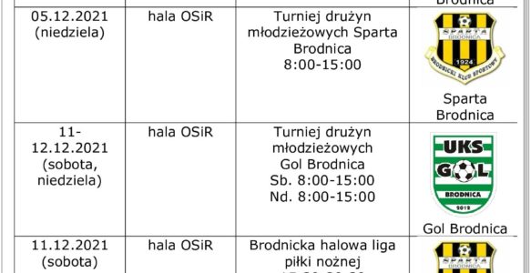 KALENDARZ GRUDZIEŃ 2021