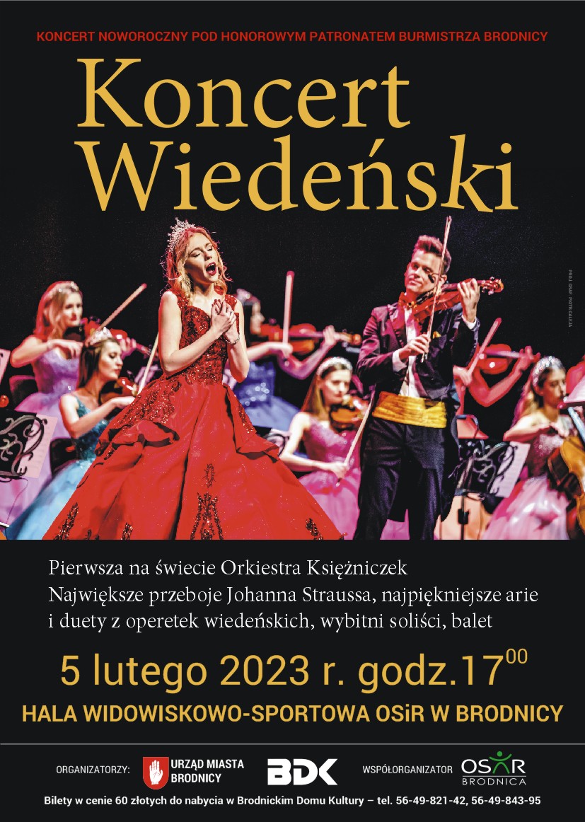 WIEDEŃSKI KONCERT NOWOROCZNY 2023 – ORKIESTRA KSIĘŻNICZEK