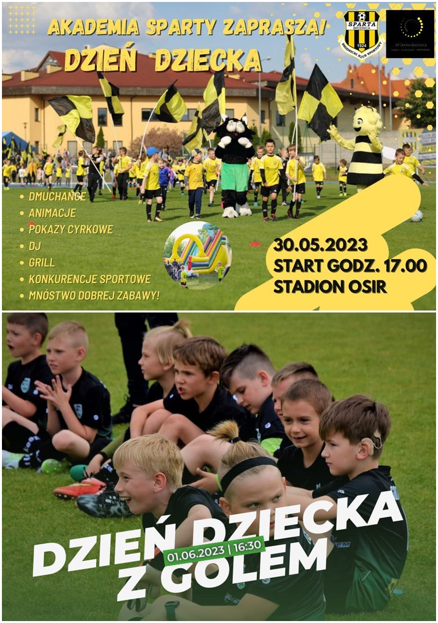 DZIEŃ DZIECKA 2023 ZE SPARTĄ I GOLEM