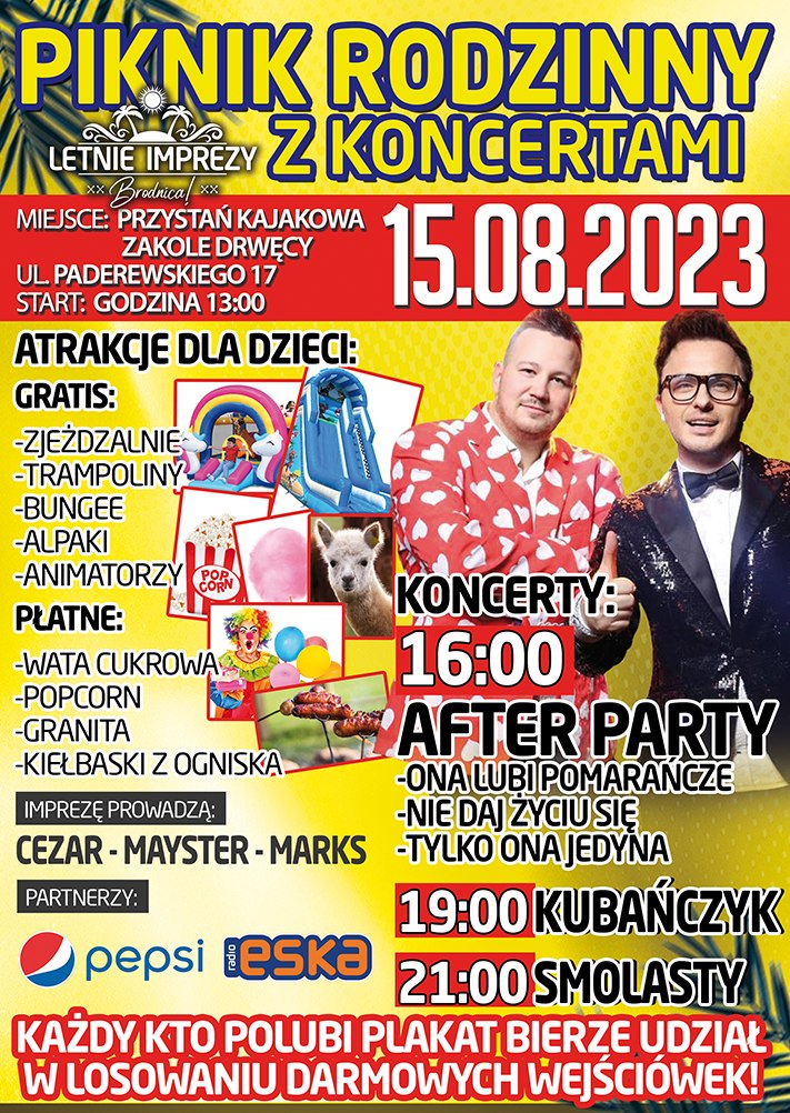 LETNIE IMPREZY NA ZAKOLU