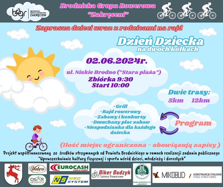 DZIEŃ DZIECKA NA DWÓCH KÓŁKACH