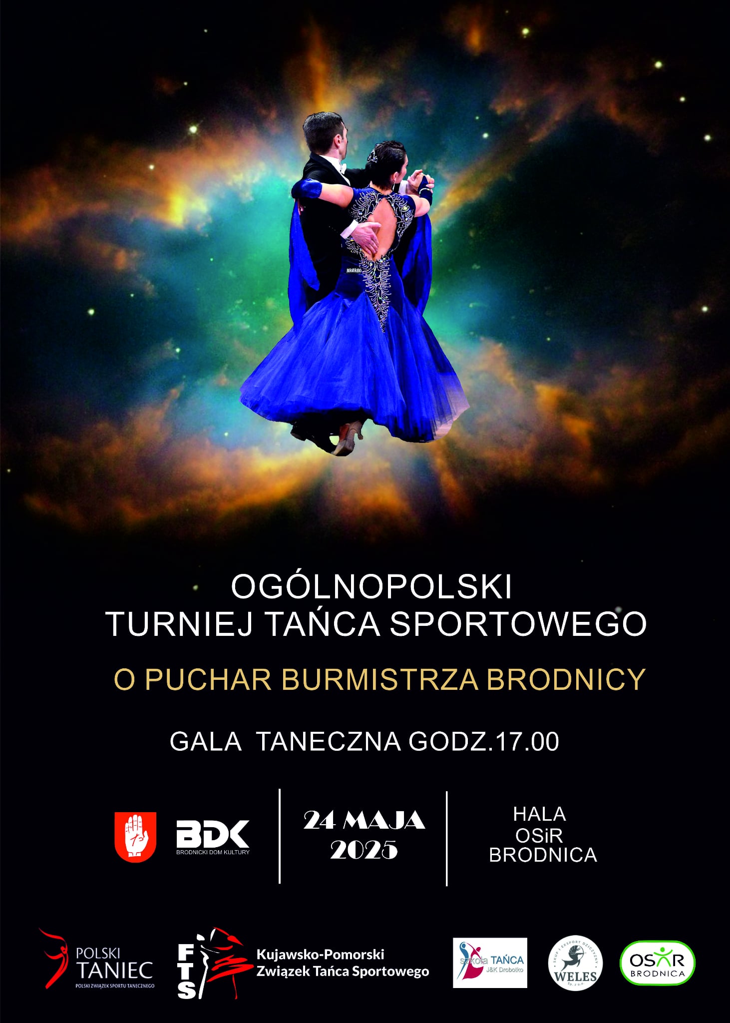 XI OGÓLNOPOLSKI TURNIEJ TAŃCA SPORTOWEGO BRODNICA 2025