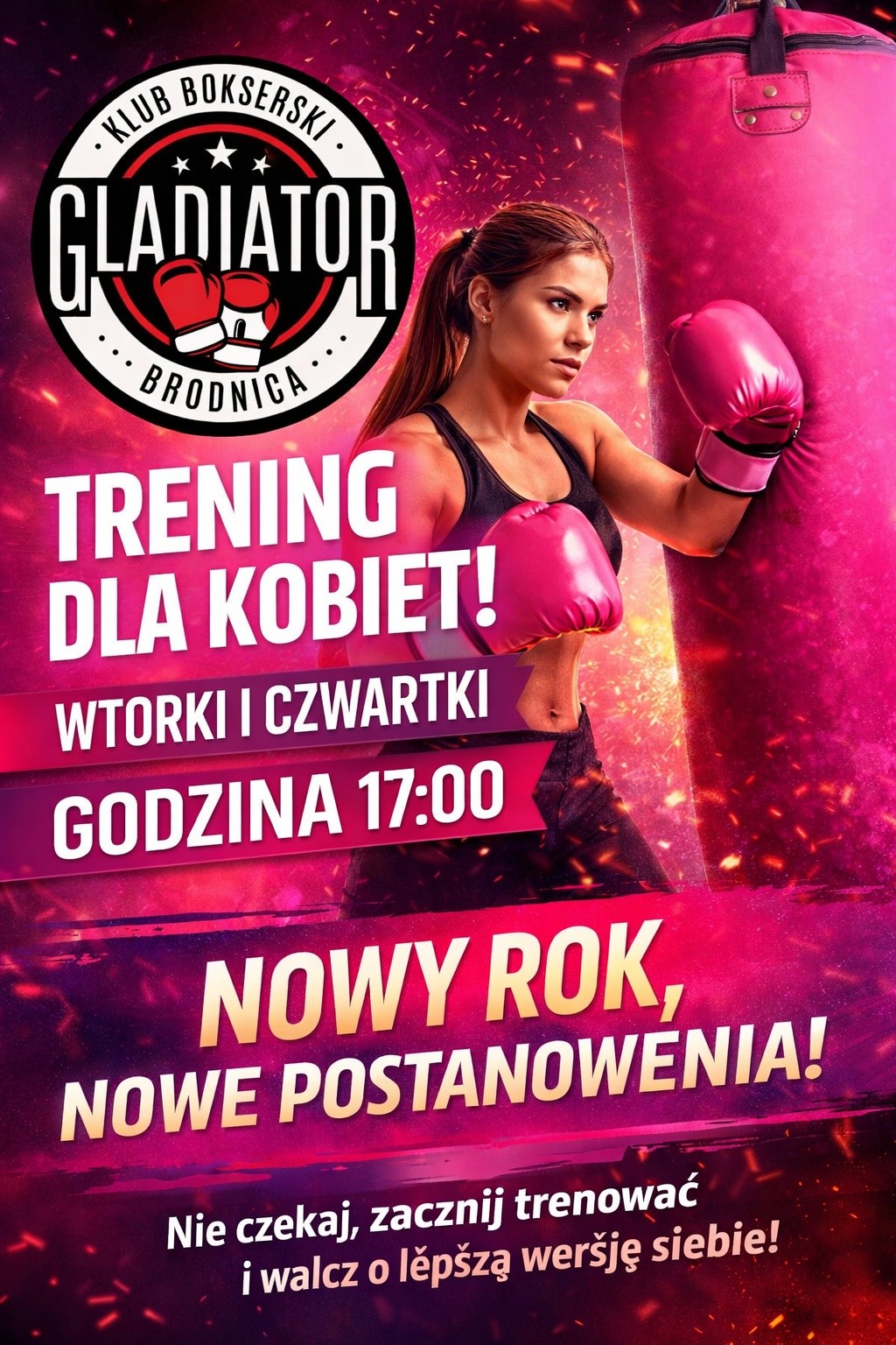 TRENIG BOKSERKI DLA KOBIET