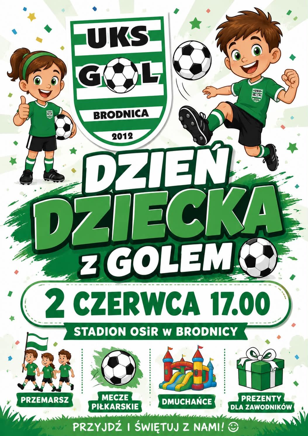 DZIEŃ DZIECKA Z GOLEM